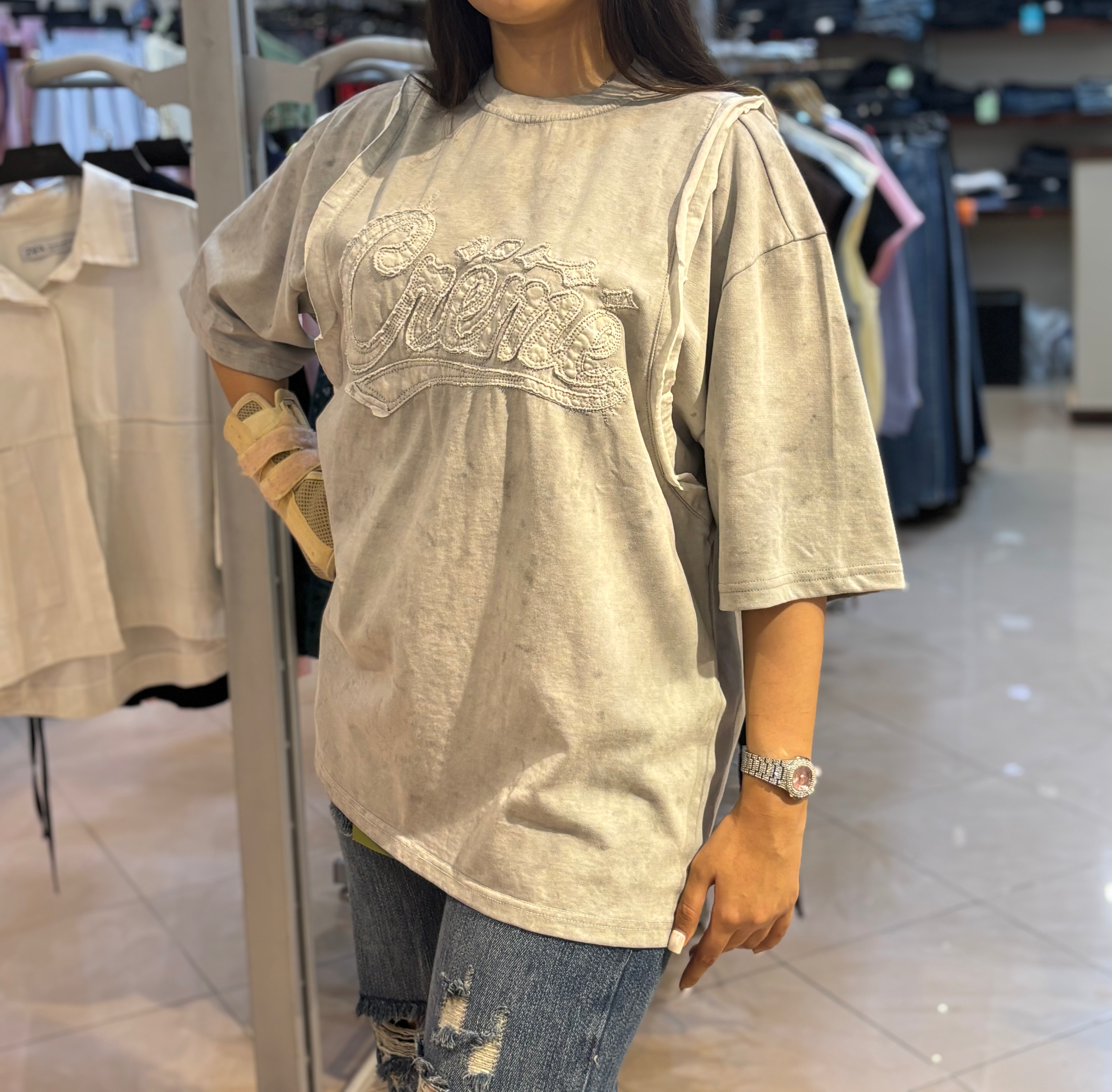تیشرت سنگشور زنانه کد۰۰۹۳۲