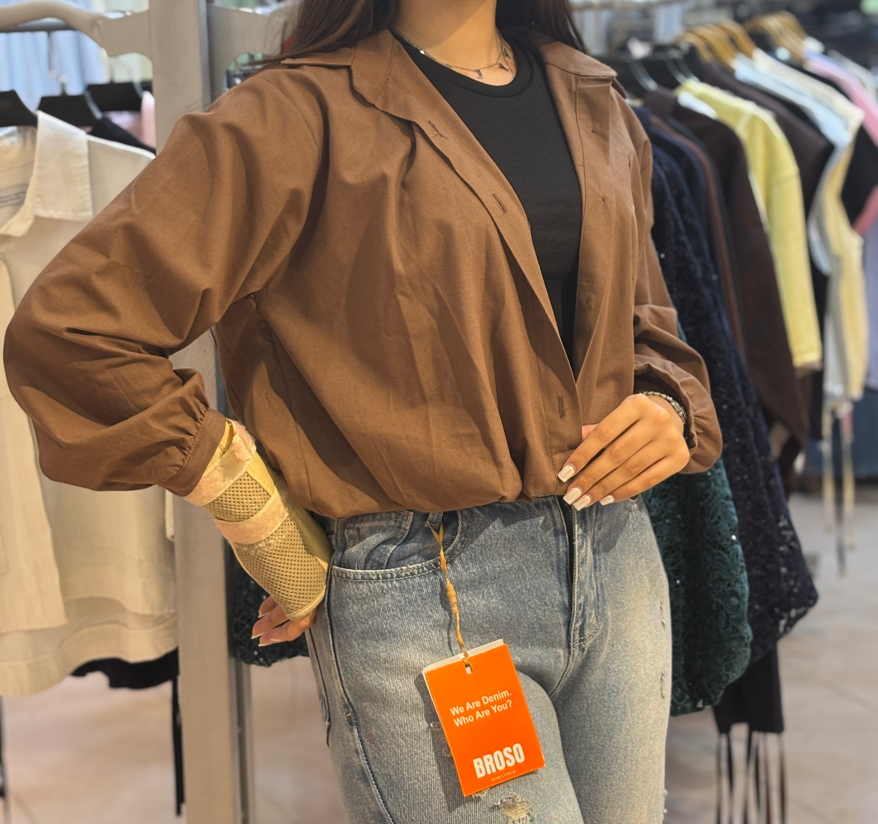 شومیز زنانه مدل پولوشرت کد۶۵۴۴