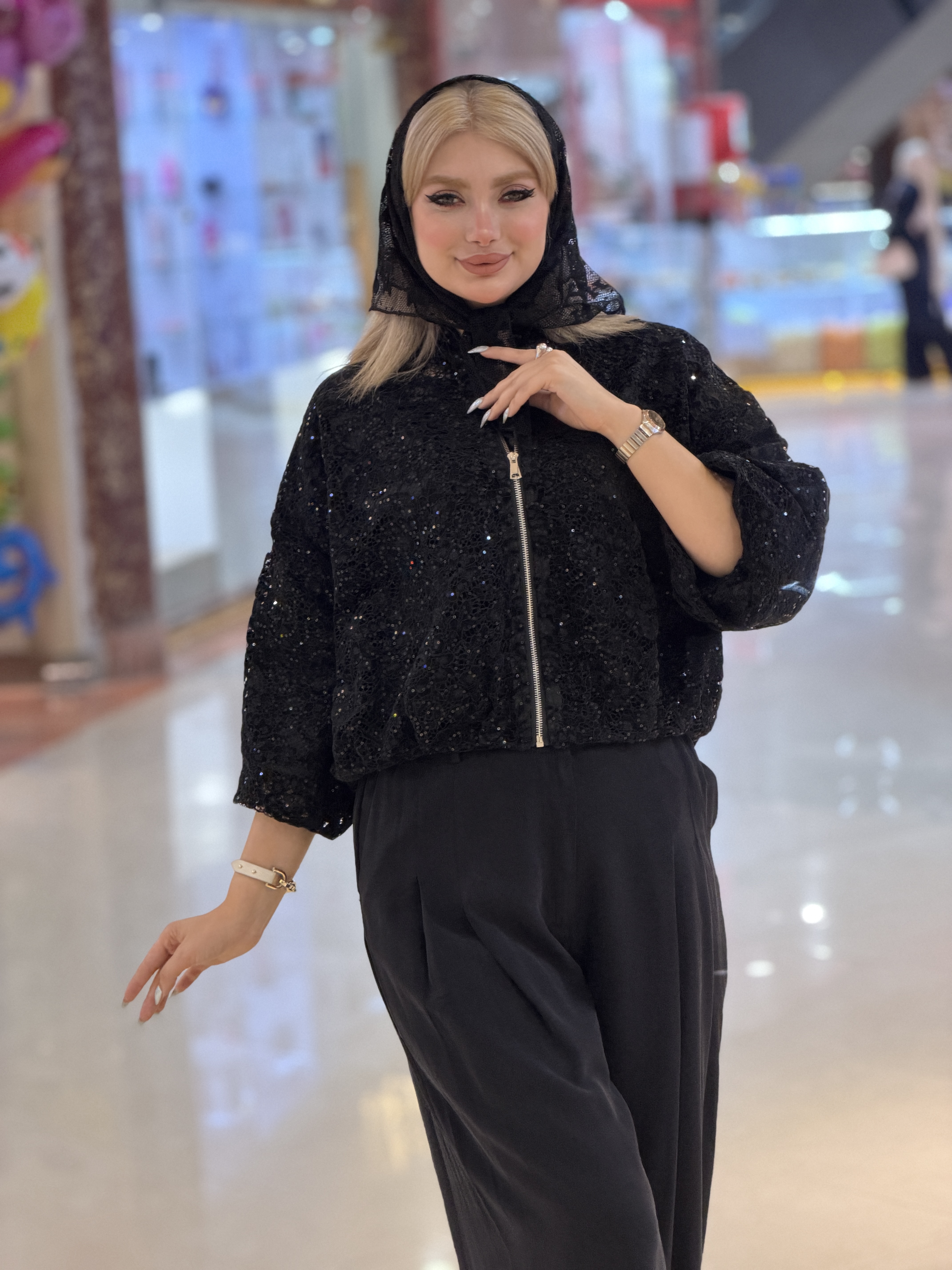 بامبر زنانه مدل هیران کد 8937